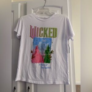 Wicked Girls T-Shirt - A Story of two Halves -large 10-12